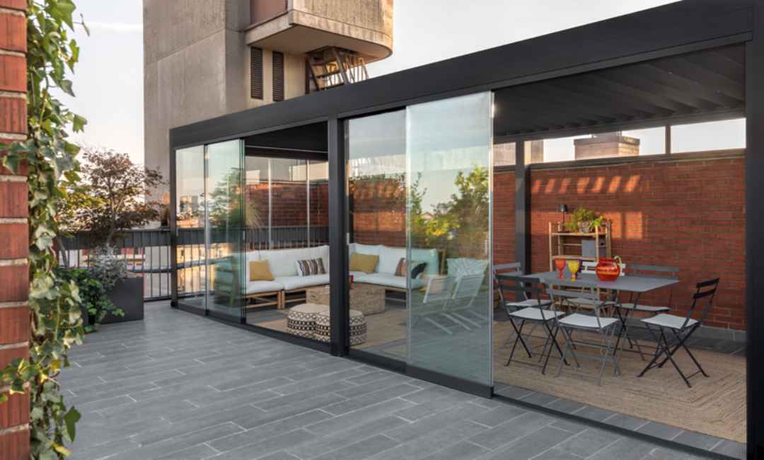 Pergolato in alluminio